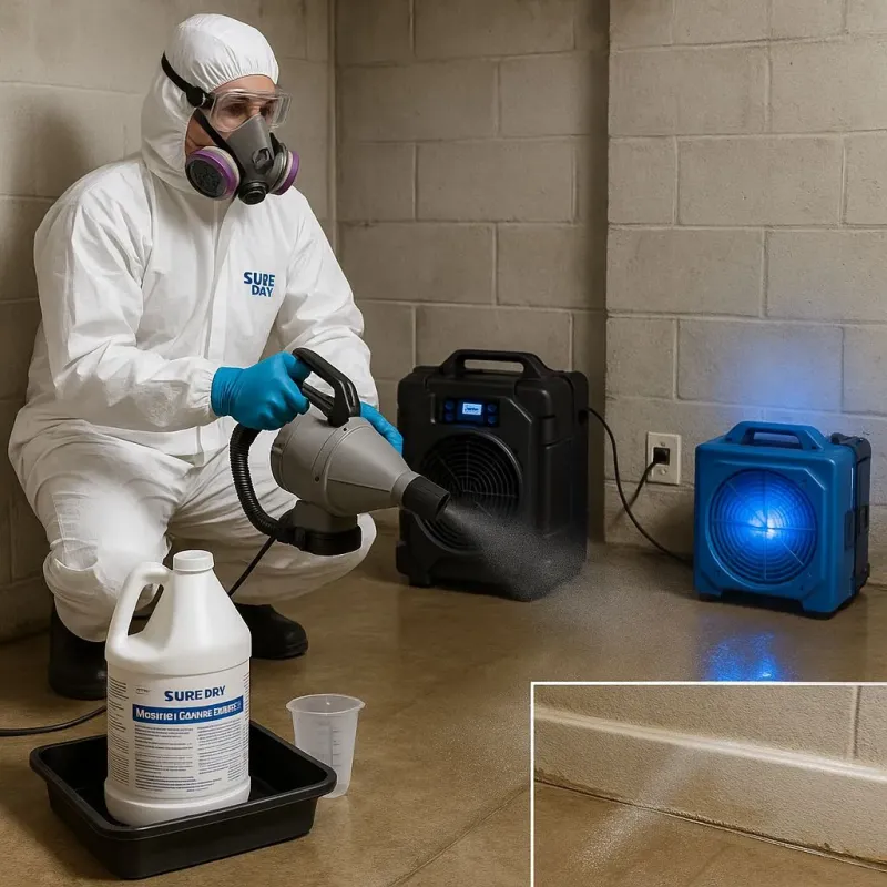 Sanitization and Odor Removal process in Montgomery, IL