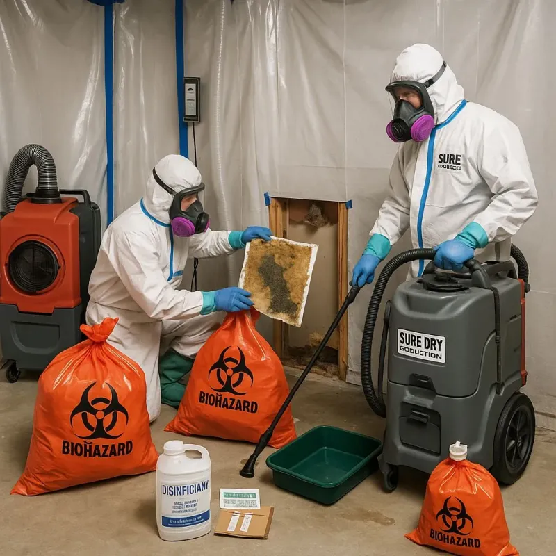 Contaminated Water Handling Protocols process in Montgomery, IL